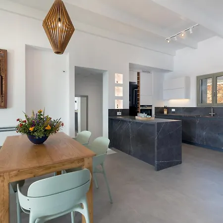 Eleonas Paros Estate - With Private Pools Or Jacuzzi & Professional Tennis Court Villa Drios